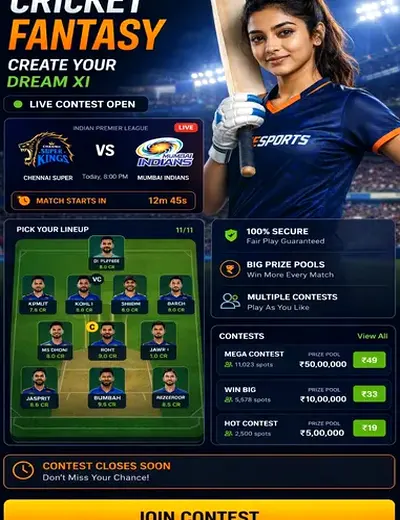 RS9 (rs9) fantasy cricket & matchday visual 3